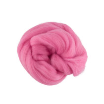" Gamma" TFS- 050 " Шерсть для валяния" 100% полутонкая шерсть 50г №0160 розовый