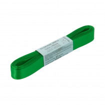 Лента атласная 12 мм ( 1/2 ") "Gamma" ФАСОВКА 5.4 м №134 зеленый