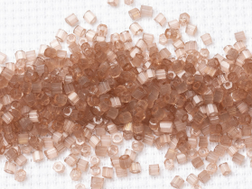 Бисер Чехия сатиновая рубка 10/0 50г 05112 коричневый