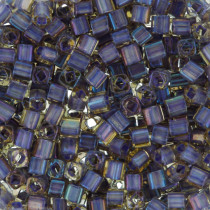 Бисер Япония "TOHO" CUBE 1.5 мм 5 г №0926 гр.фиолетовый