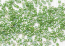 Бисер Япония MIYUKI Delica цилиндрический 11/0 5 г DB0163 зеленый непрозрачный радужный